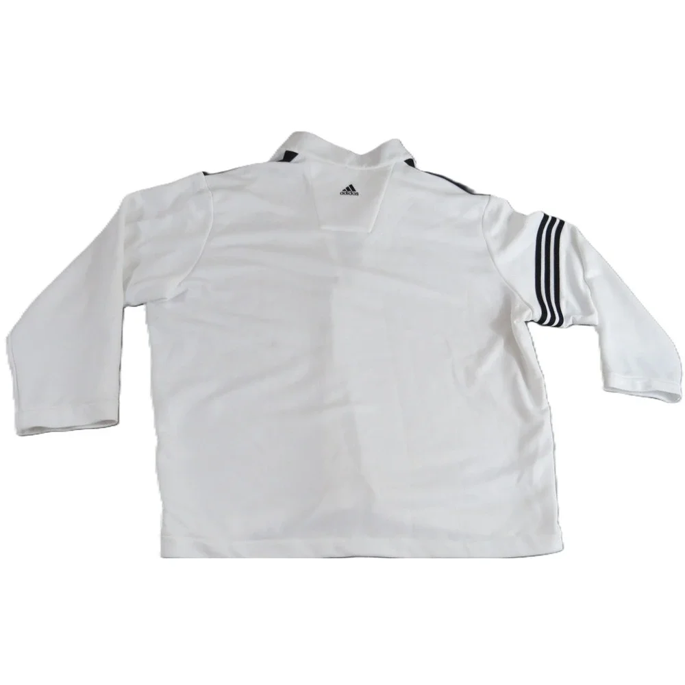 Adidas Blackwolf Run Golf 1/4 Zip Pullover Men XL White ClimaCool Jacket Logo
